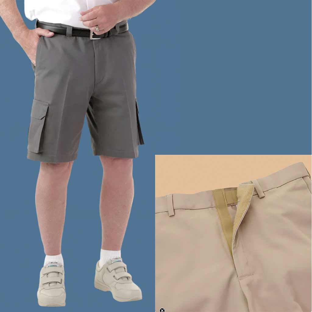 Comfort Cargo Short With VELCRO® Fasteners Fly