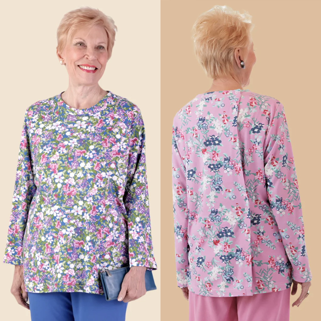 Adaptive Open Back Tops - Easy Dressing