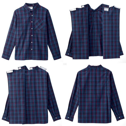 Men's Open Back Adaptive Sport Shirt