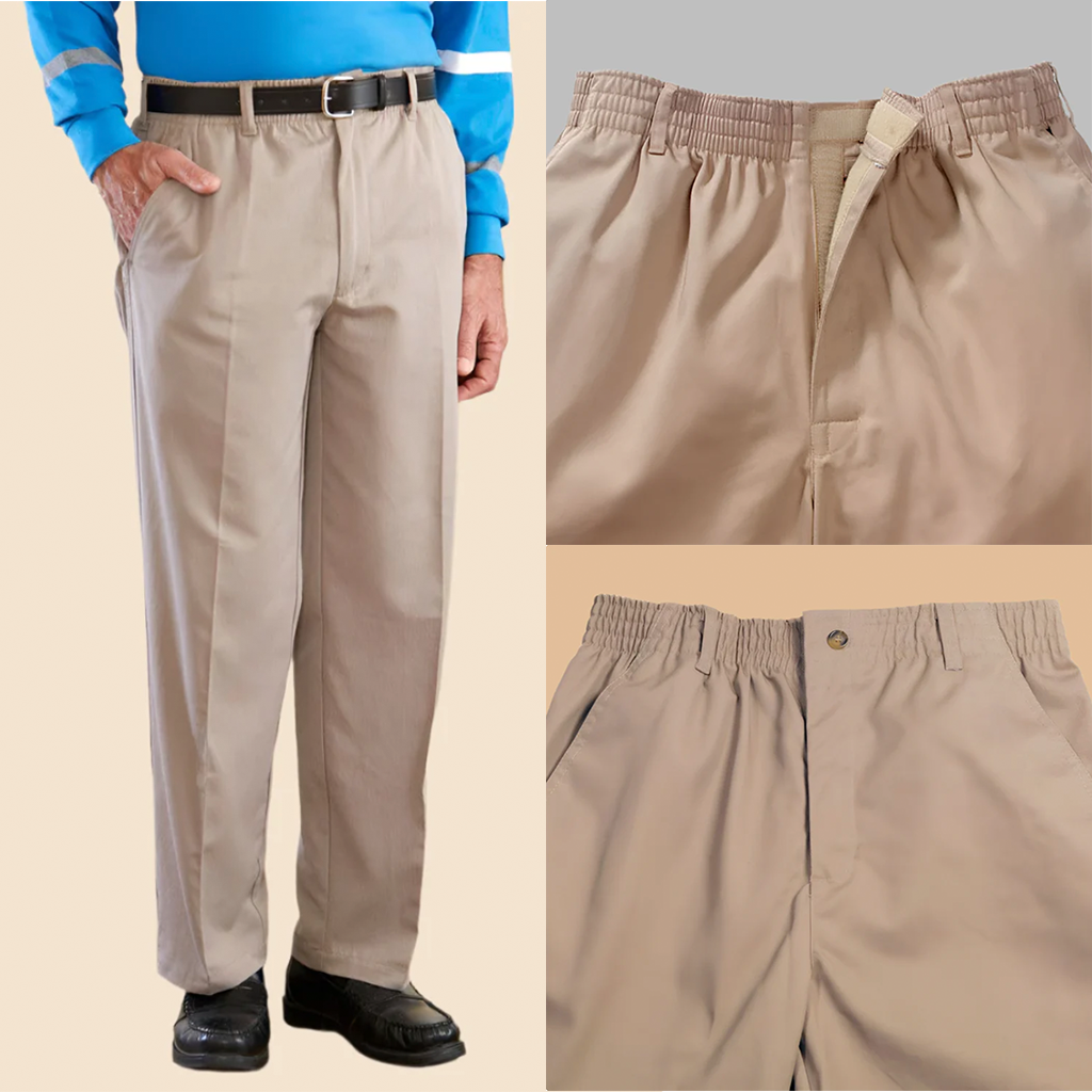 Twill Putter Pants With VELCRO® Fastener Fly