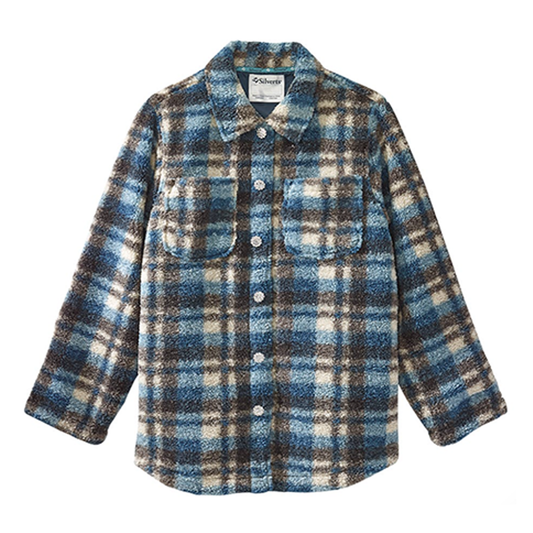 *Women's Magnetic Button Front Shacket